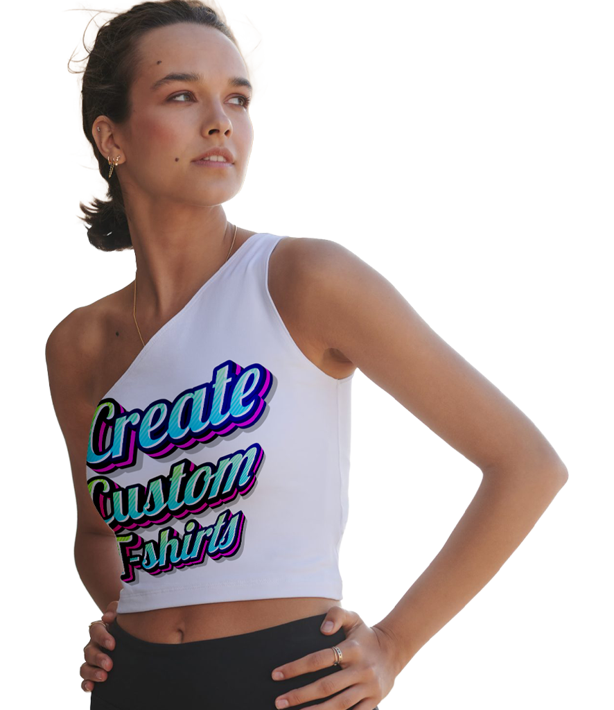 Women's one shoulder top